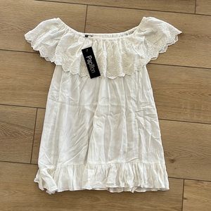 Papillon Off the Shoulder Top or Dress